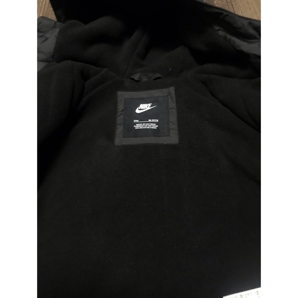NIKE KIDS CAMO PRINT JACKET W/ HOOD - Picture 4 of 4